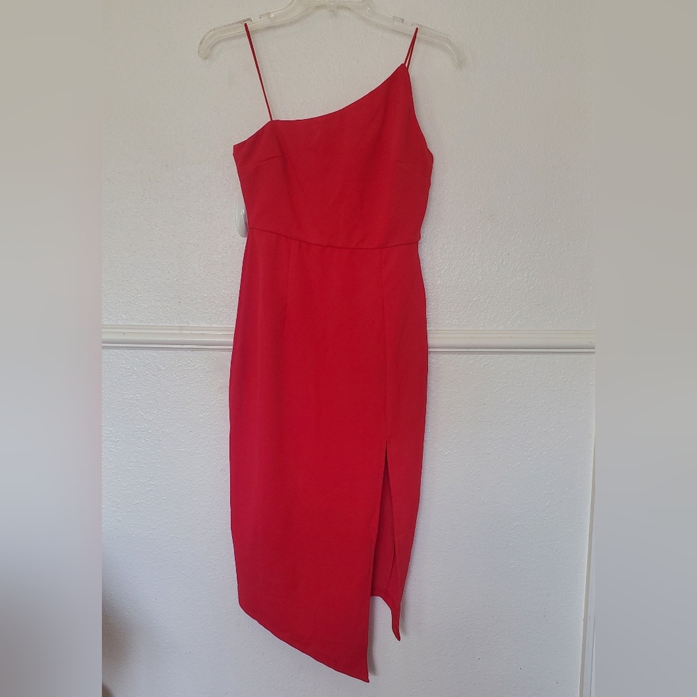 Princess Polly Dress Aero‎ Midi Dress Red US size 6